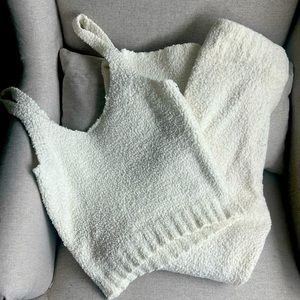 SKIMS cozy set - robe, pants and tank - size medium